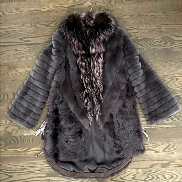 roksolana Rex fur in mauve - Picture 1 of 8